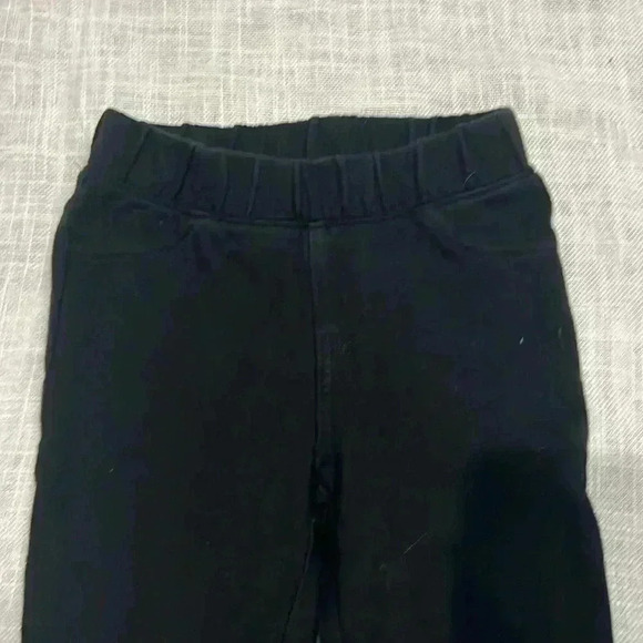 Girls Toddler black elastic waistband pants - Picture 2 of 4